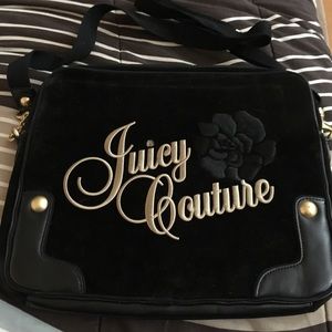 48HR PRICE DROP😱Vintage JCBlack Velvet Laptop Bag